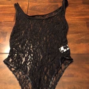 Black Lace Bodysuit